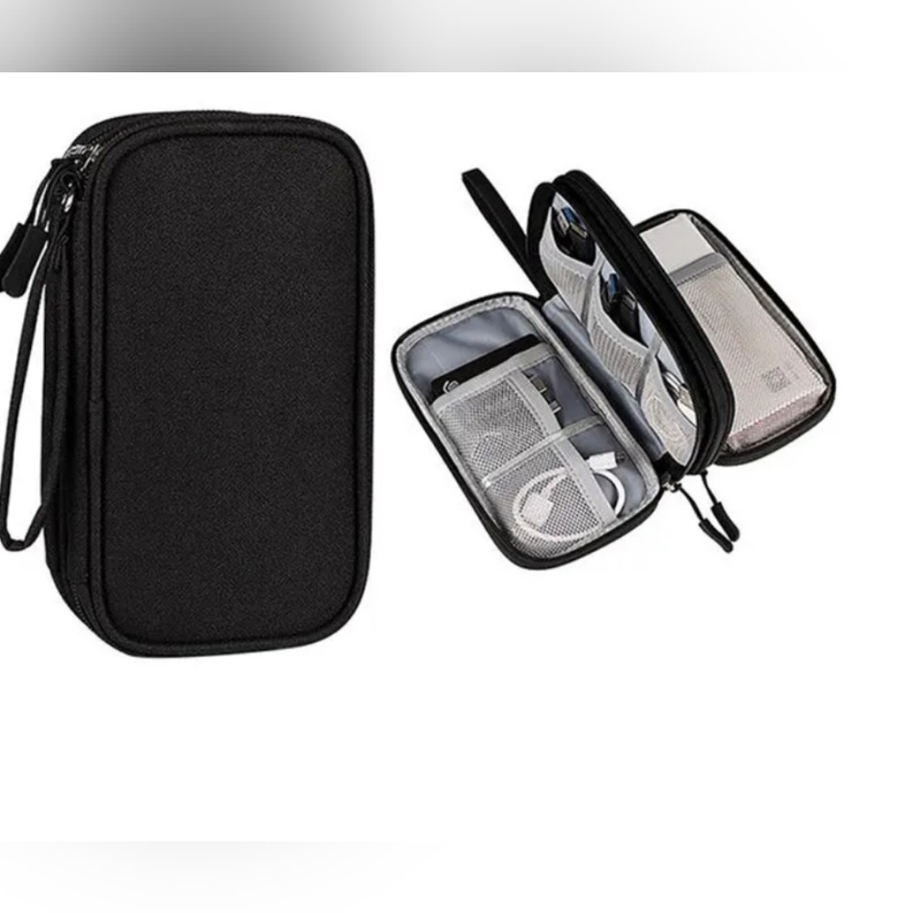 NWT Black Organizer bag